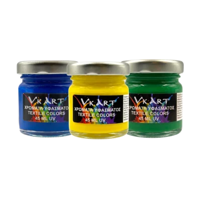 Χρώματα υφάσματος ψυχρά 45ml.