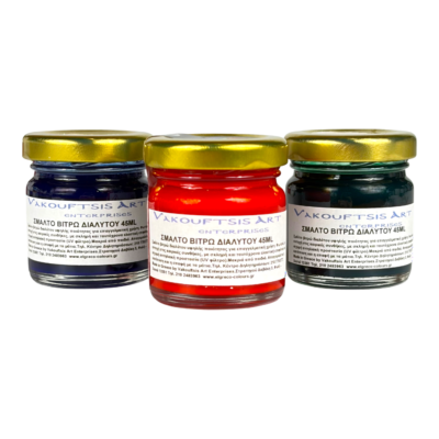 Σμάλτα ψυχρά βιτρό διαλυτού 45ml.